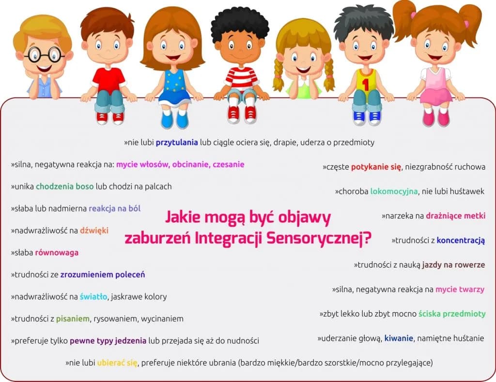 Objawy zaburzeń przetwarzania sensorycznego – jak je rozpoznać u dzieci i dorosłych